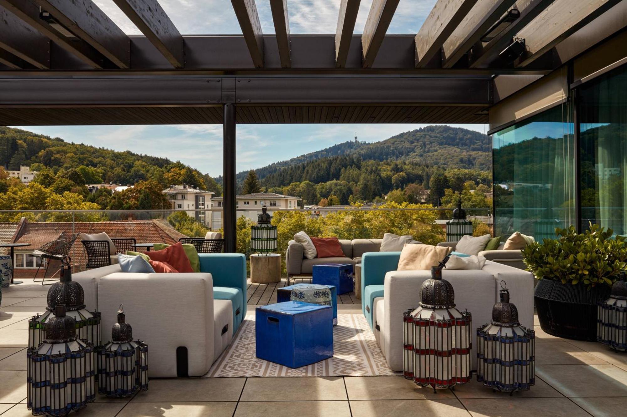 Roomers Baden-Baden, Autograph Collection Exterior photo The rooftop lounge at the Hotel de la Villa